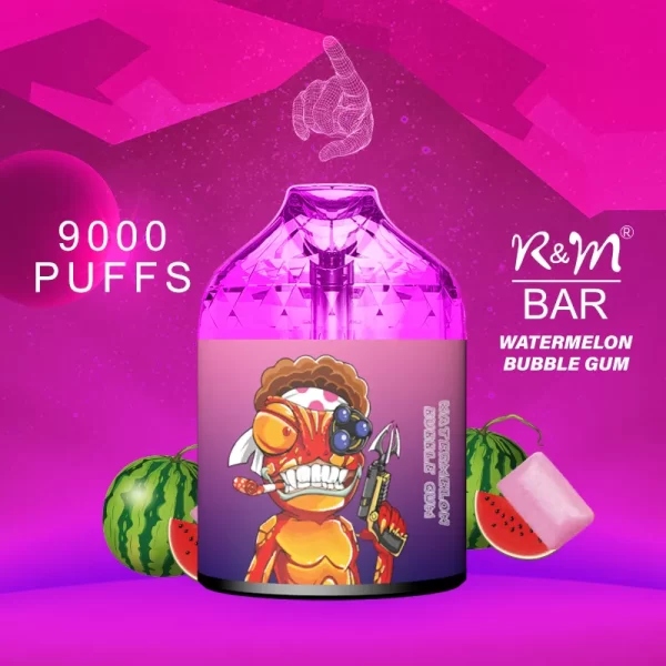 R&M BAR 9000 Puffs Disposable - Imagen 5